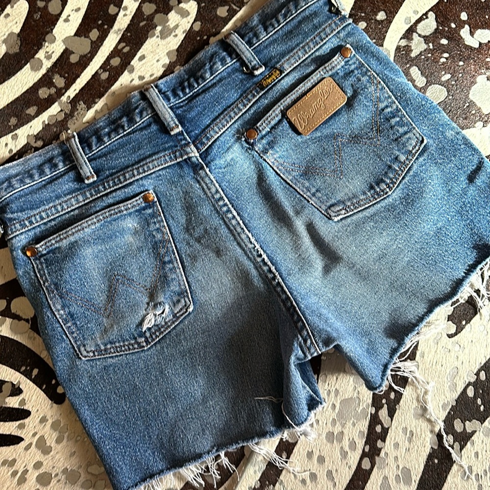WRANGLER vintage cutoff denim jeans jorts